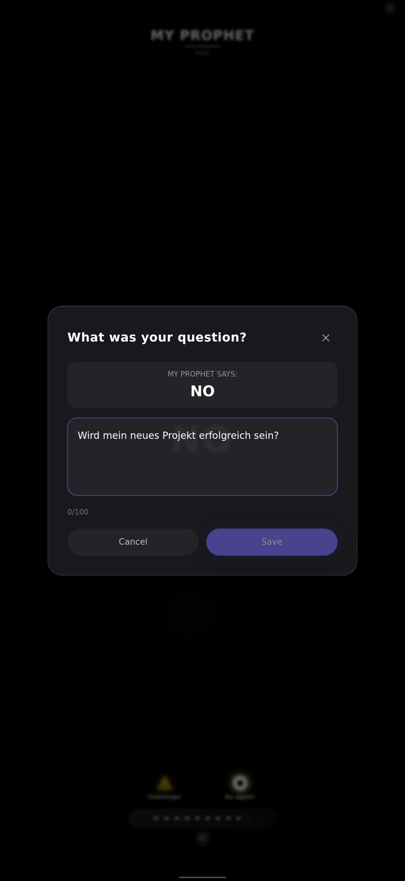 MyProphet - Screenshot 2 showing product features and functionality