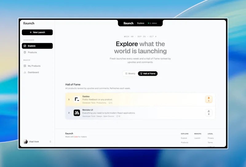 llaunch screenshot 1