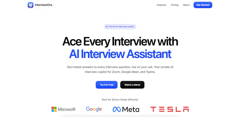 InterviewOra screenshot 1