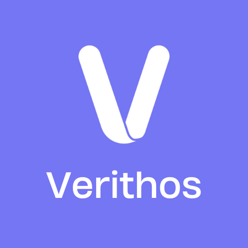 Verithos - Product Hunt launch logo and brand identity
