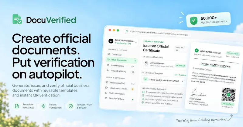 DocuVerified screenshot 1