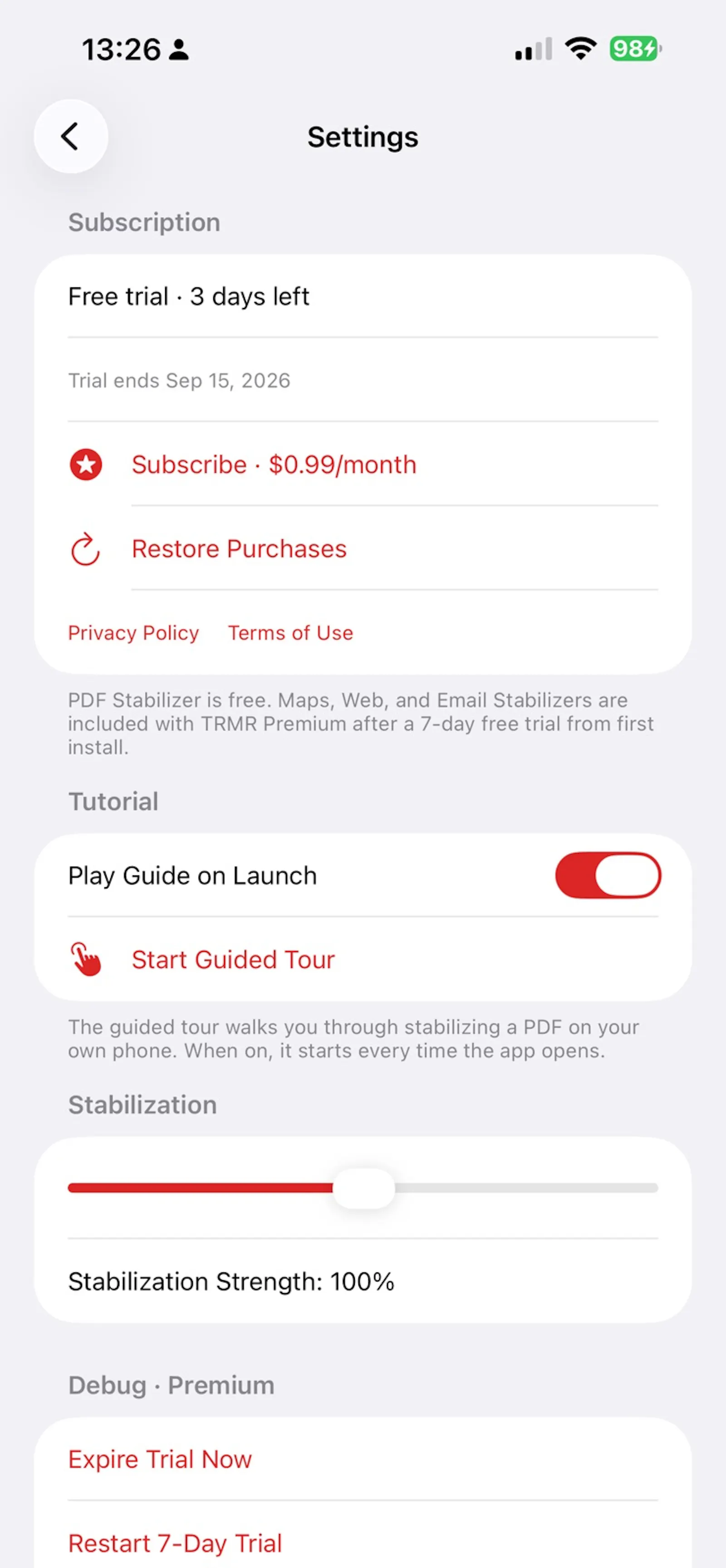TRMR AI screenshot 4