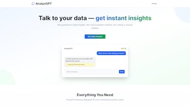 AnalyxGPT – Chat with Your Business Data gallery image