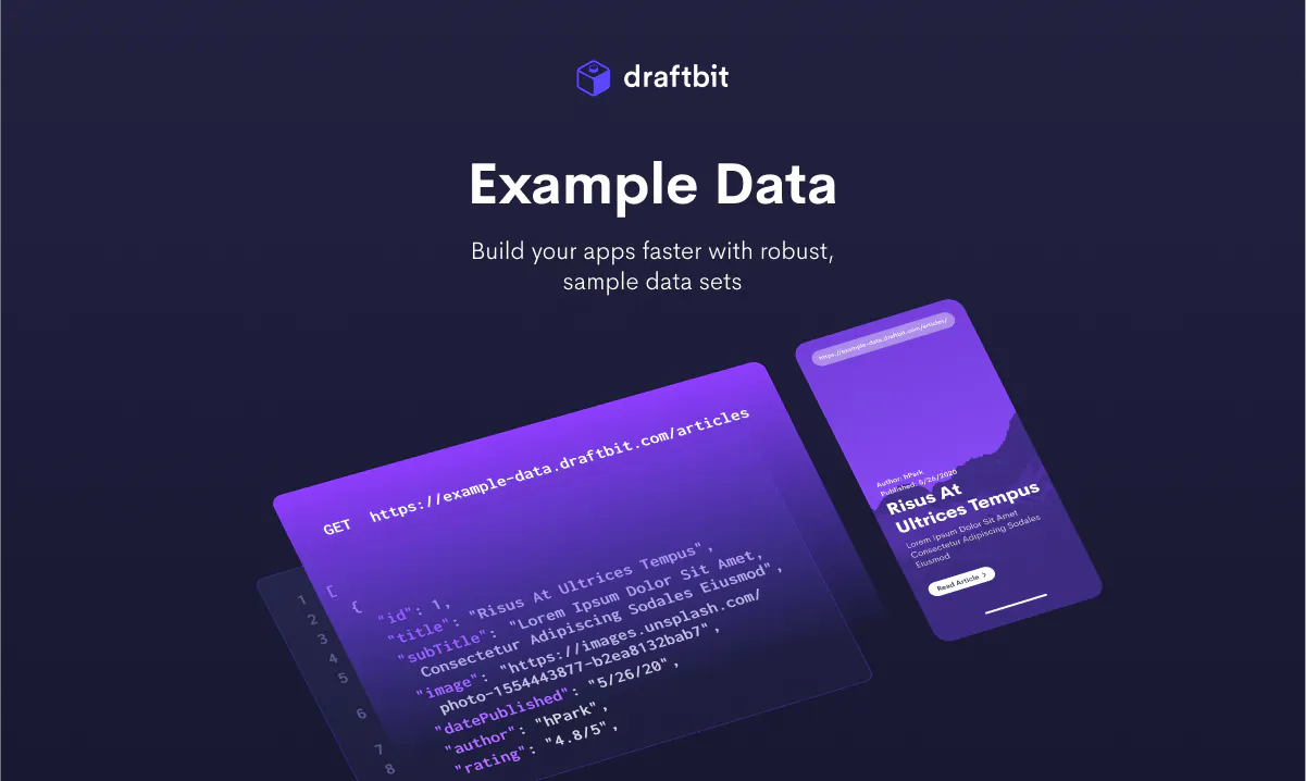Draftbit Blur View Example Draftbit: Ditch the prototypes. Visually build native mobile apps ...