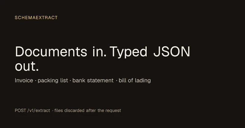 SchemaExtract screenshot 1