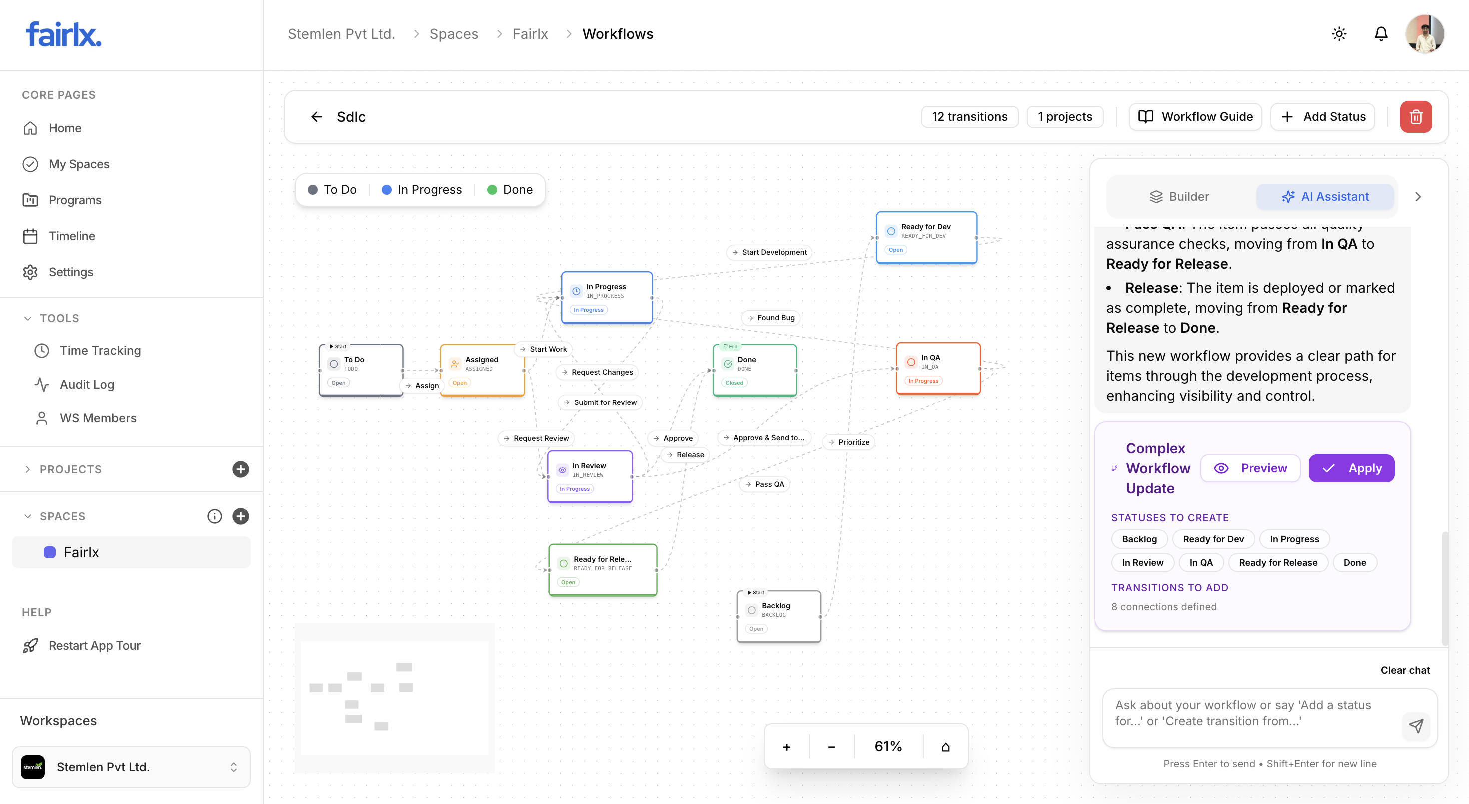 Fairlx • Open Source AI-Powered PM Tool gallery image