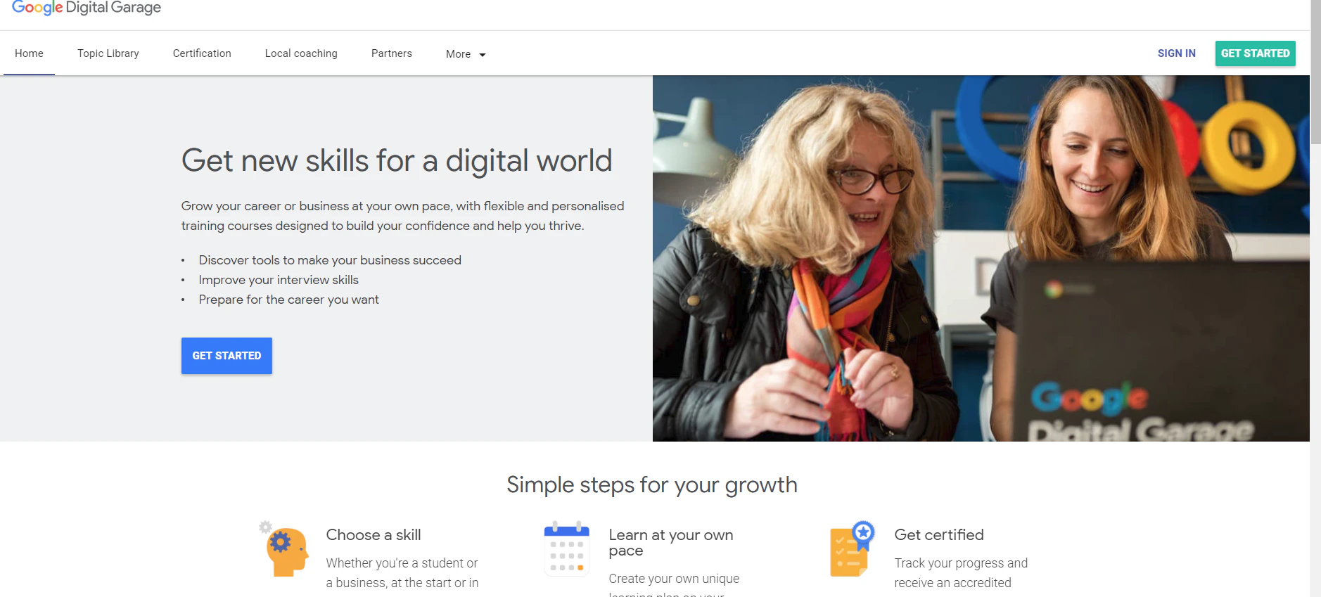 Google Digital Garage