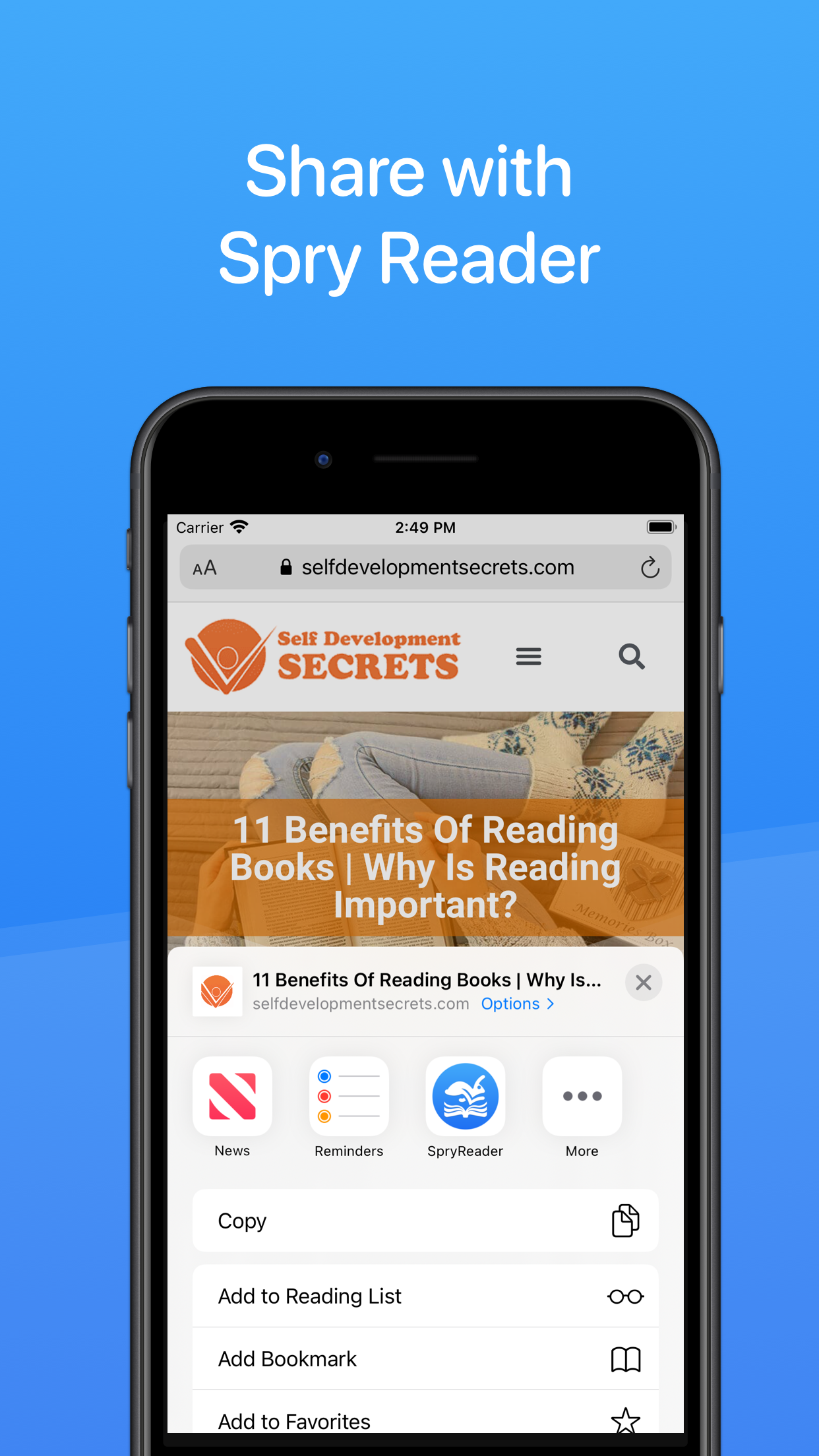 Spry Reader - Deep Reading gallery image