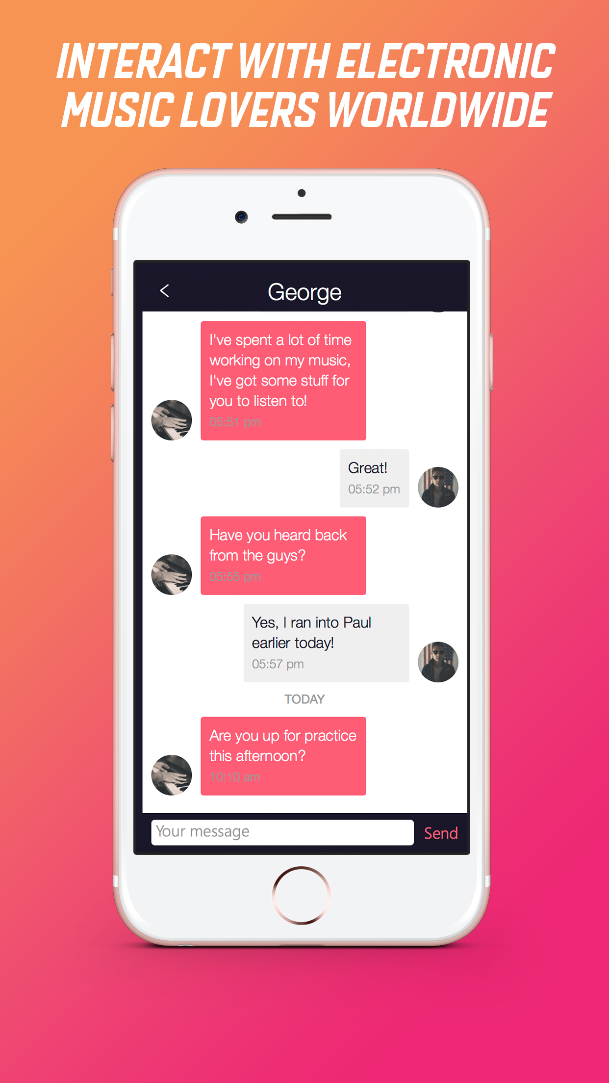 Soundlr : Electronic music media app. gallery image