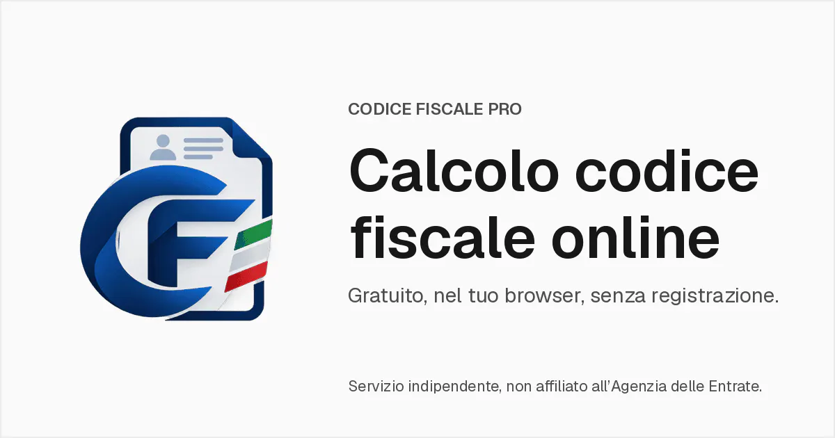 Codice Fiscale Pro gallery image
