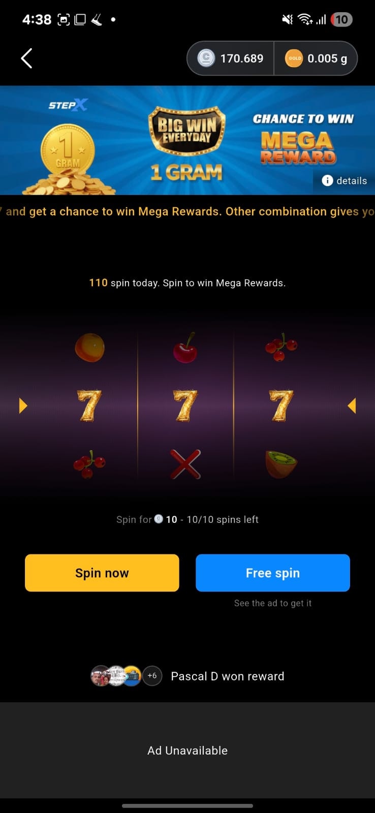 StepX - Walk & Earn real Gold gallery image