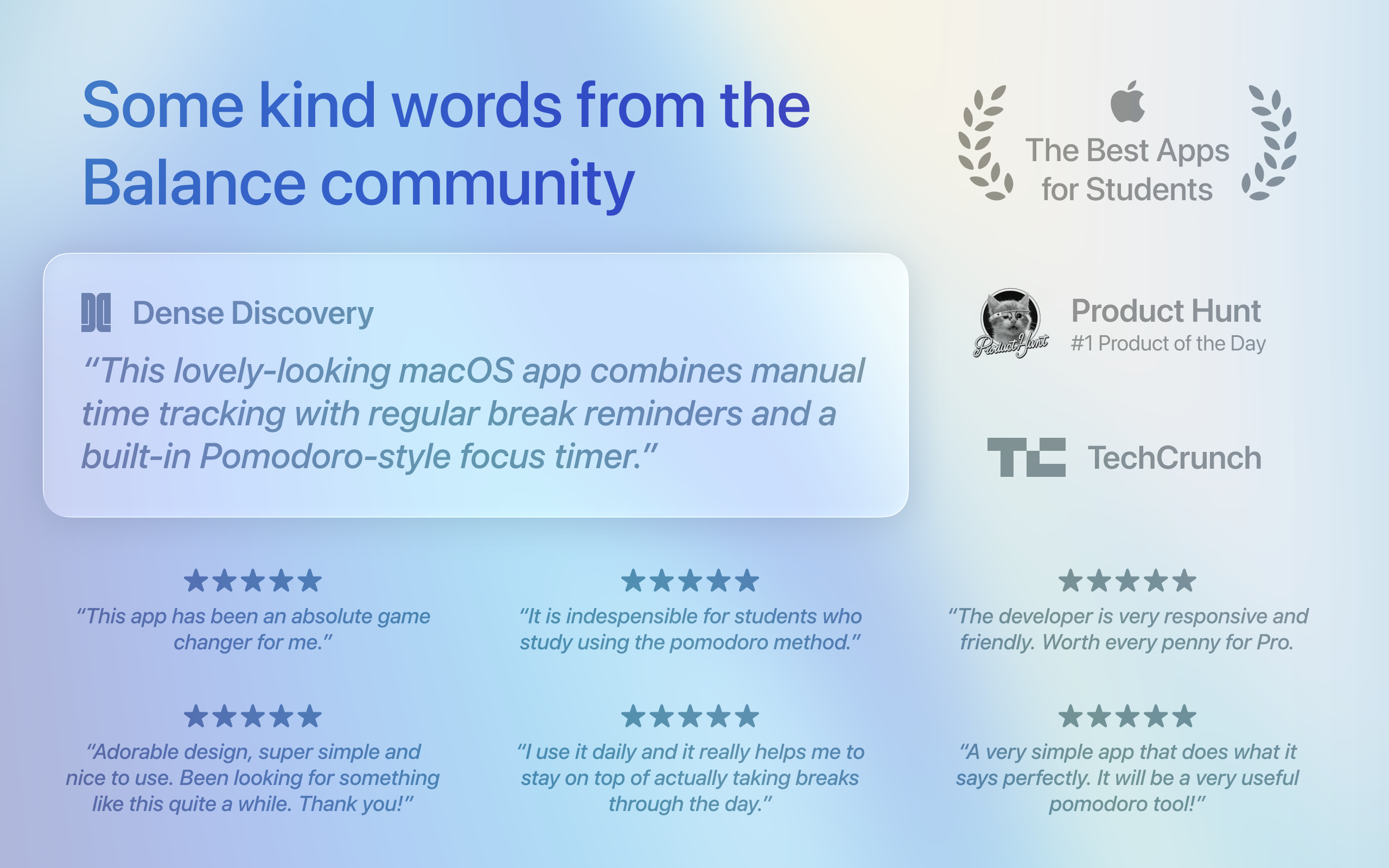 Balance: Mindful time tracking gallery image