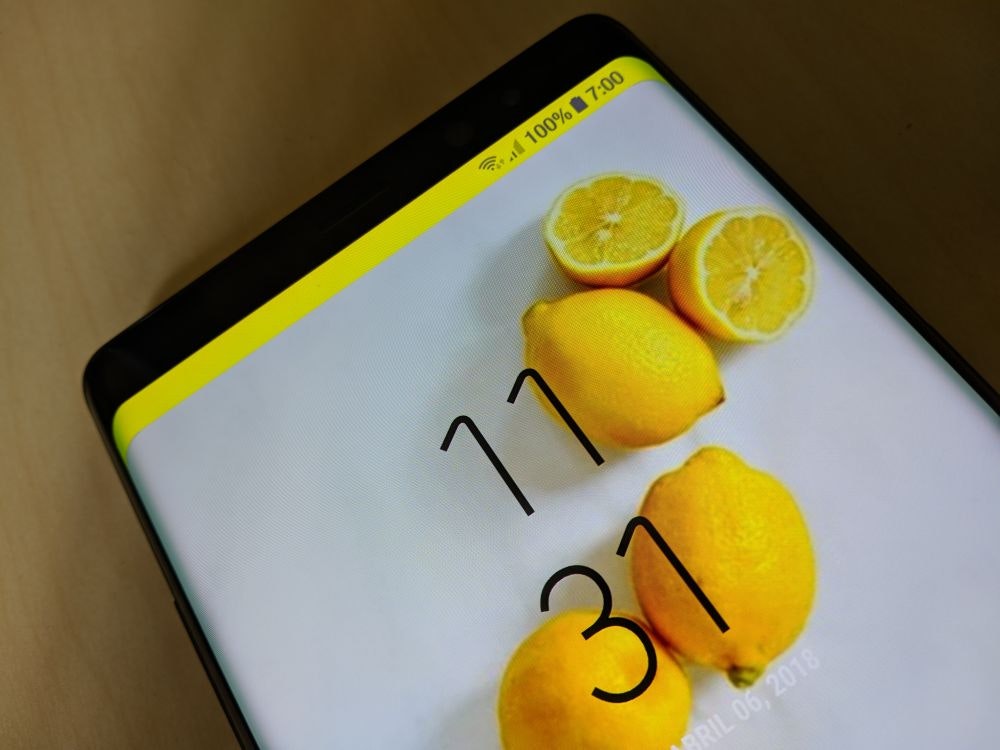 Energy Bar - Curved Edition for Galaxy Note 8 gallery image