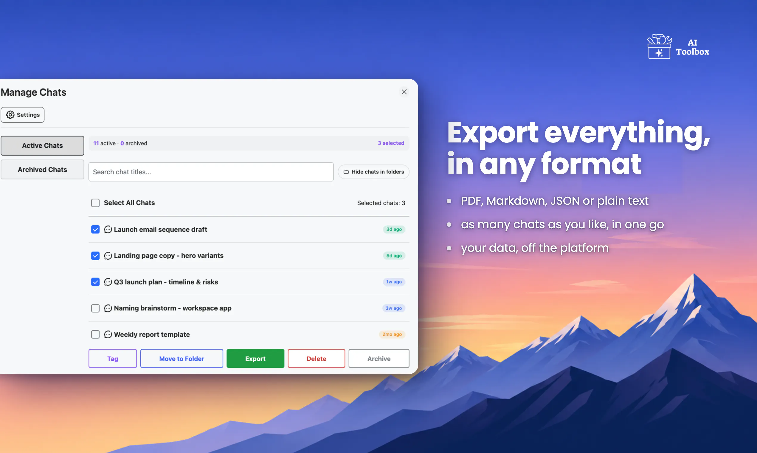AI Toolbox gallery image