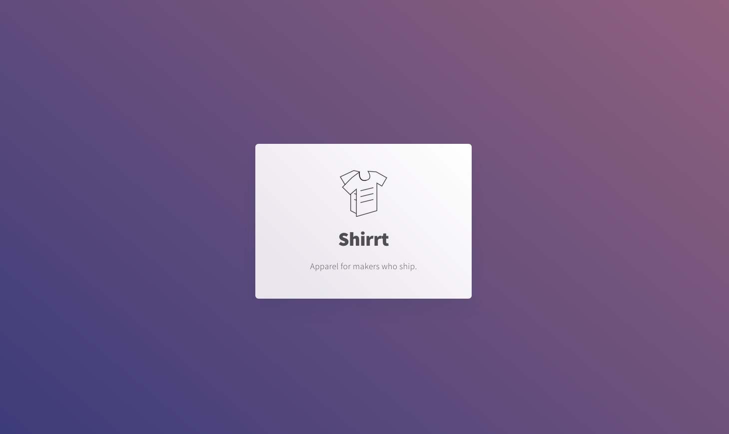 Shirrt gallery image