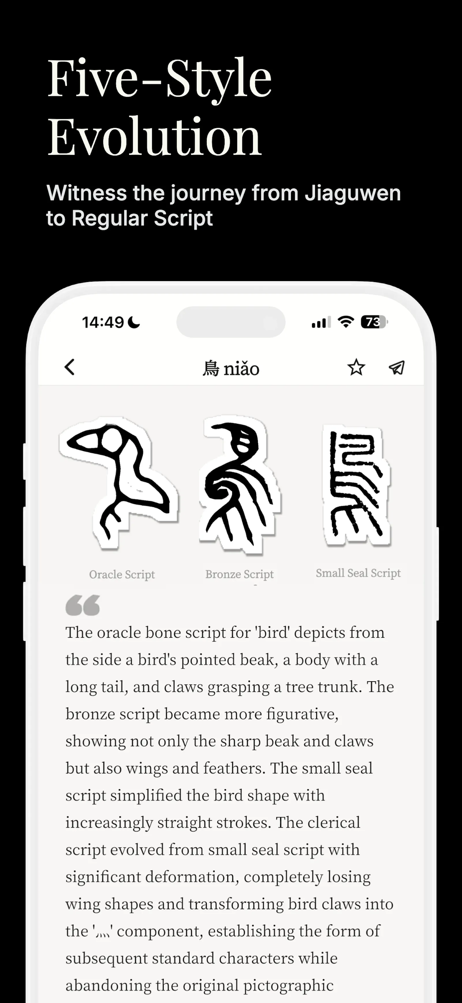 Chinese Oracle screenshot 2