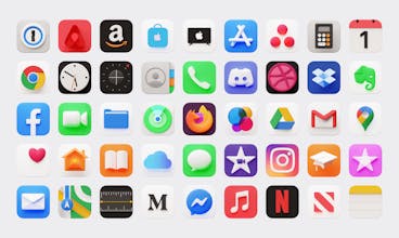 Flump 3D icons for MacOS gallery image