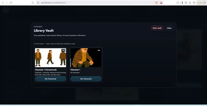 Lignique screenshot 2