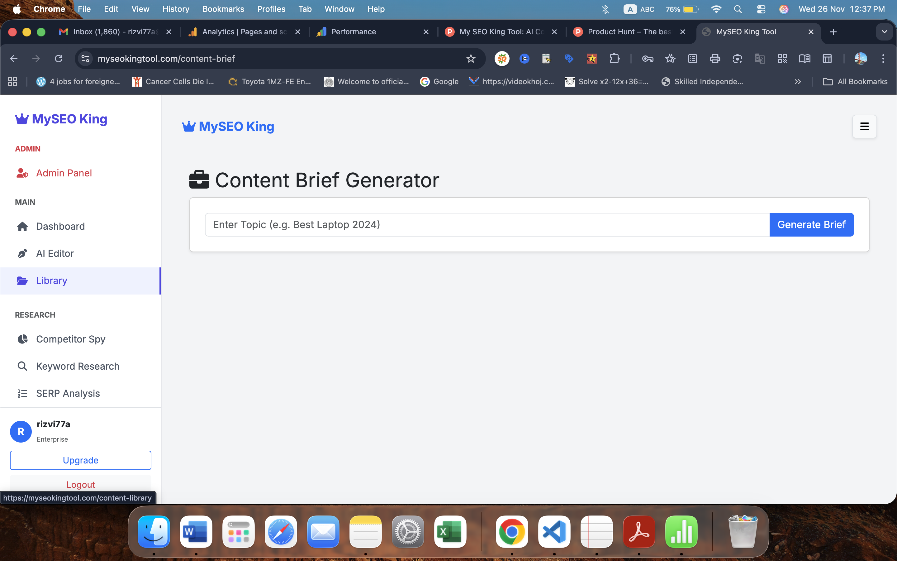 My SEO King Tool gallery image