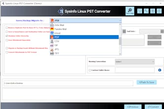 Sysinfo Linux PST Converter gallery image