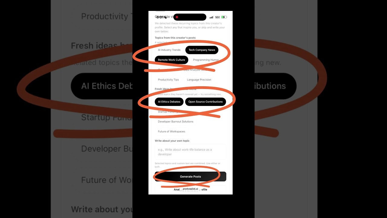 PostCopilot AI Threads Generator gallery image