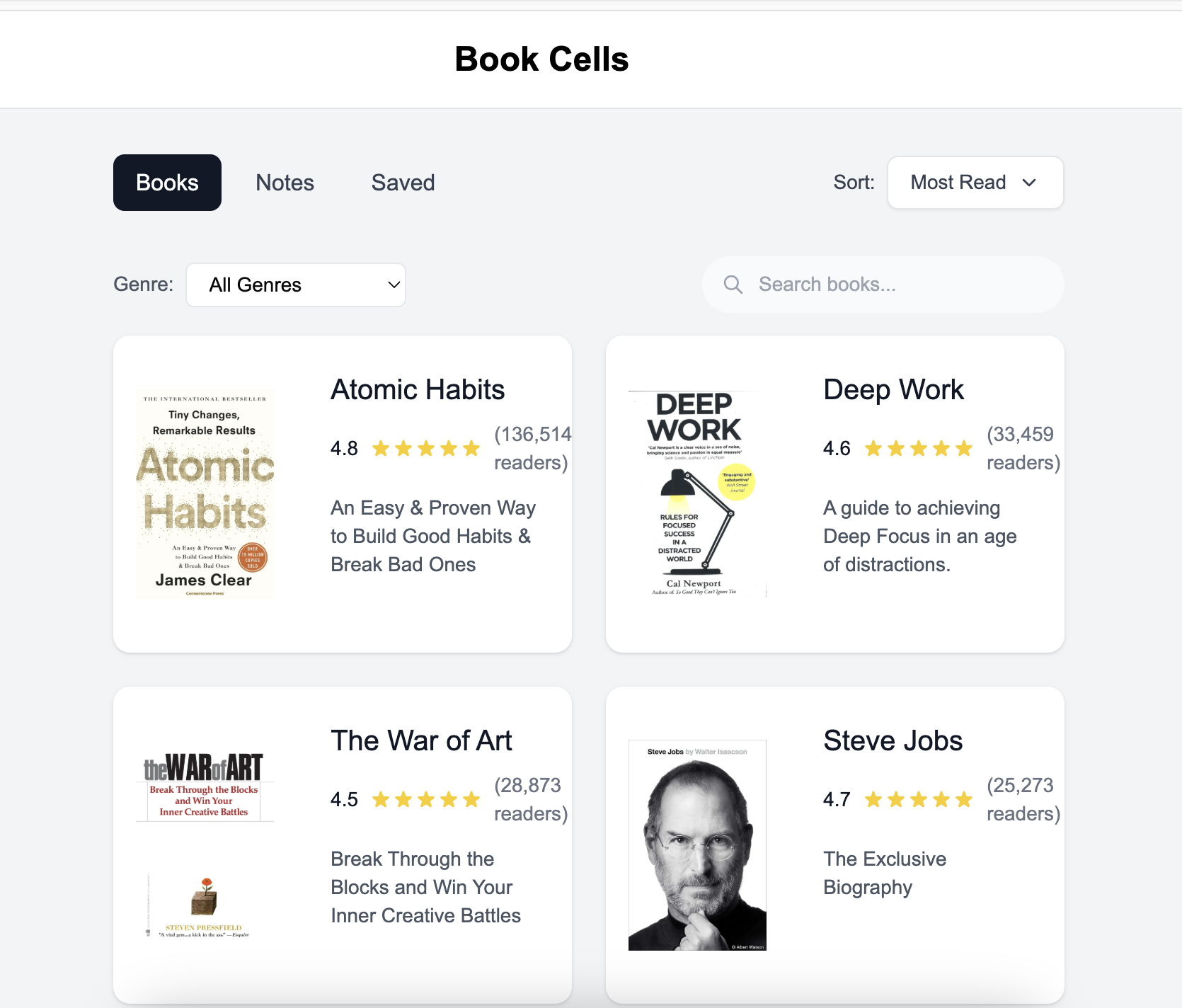 Book Cells gallery image