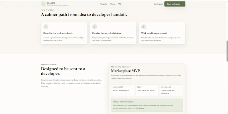 GhostCTO screenshot 2