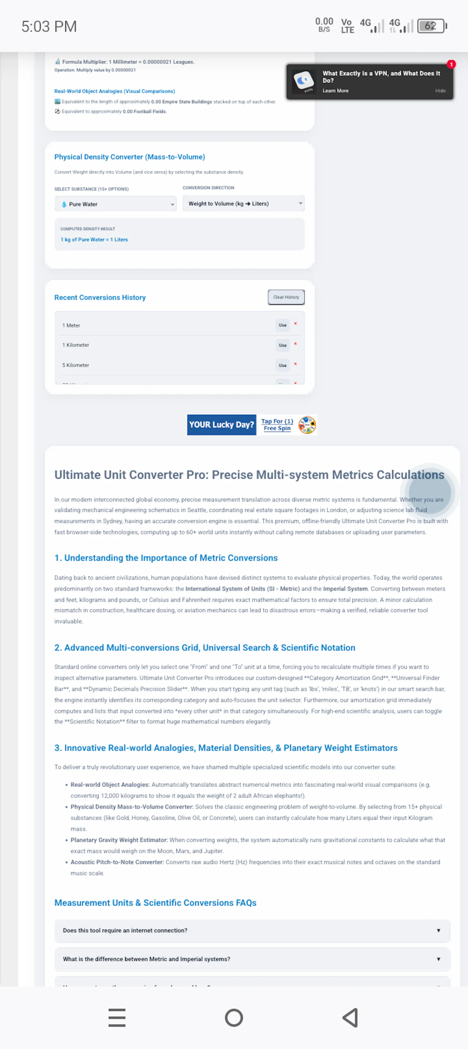 Ultimate Unit Converter Pro screenshot 8