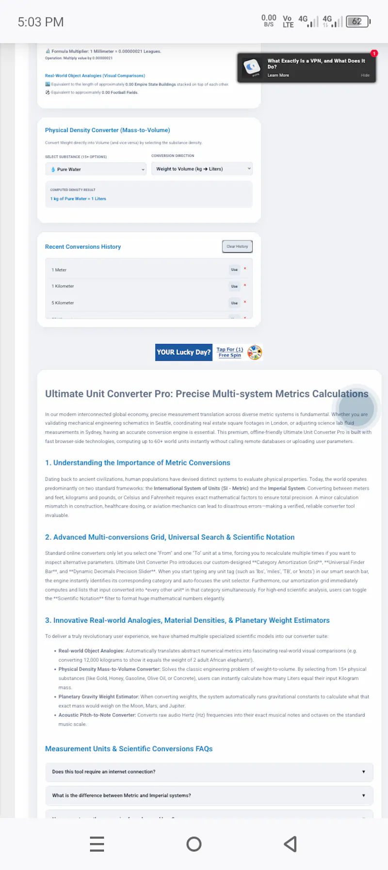 Ultimate Unit Converter Pro screenshot 8