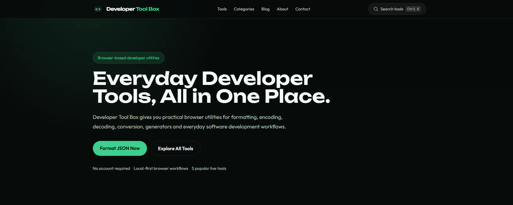 Developer Tool Box gallery image
