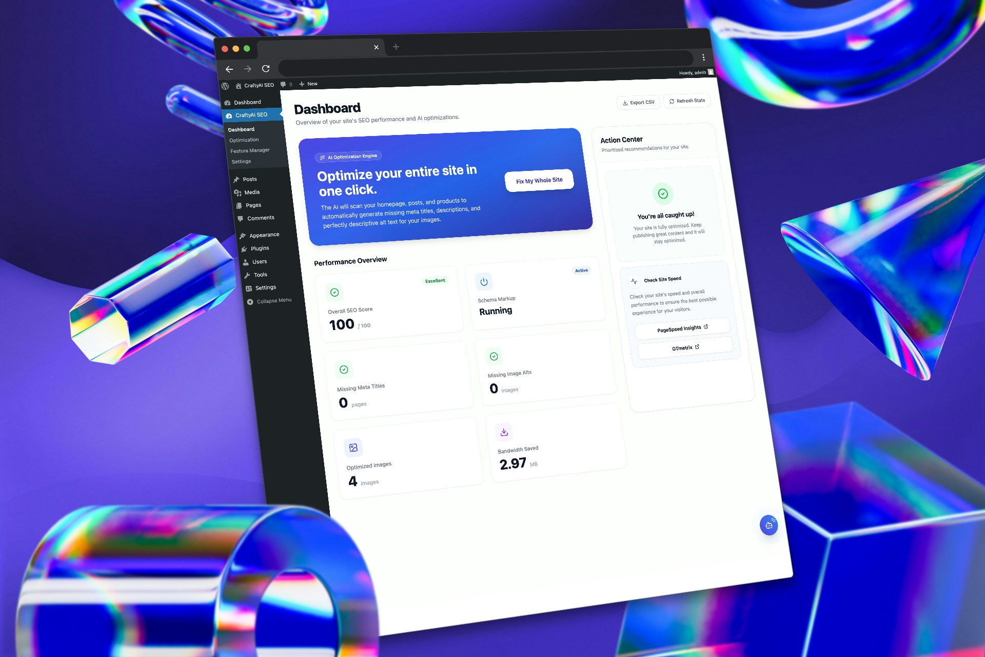CraftyAI SEO Plugin gallery image