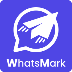 WhatsMarkSaaS - Product Hunt launch logo and brand identity