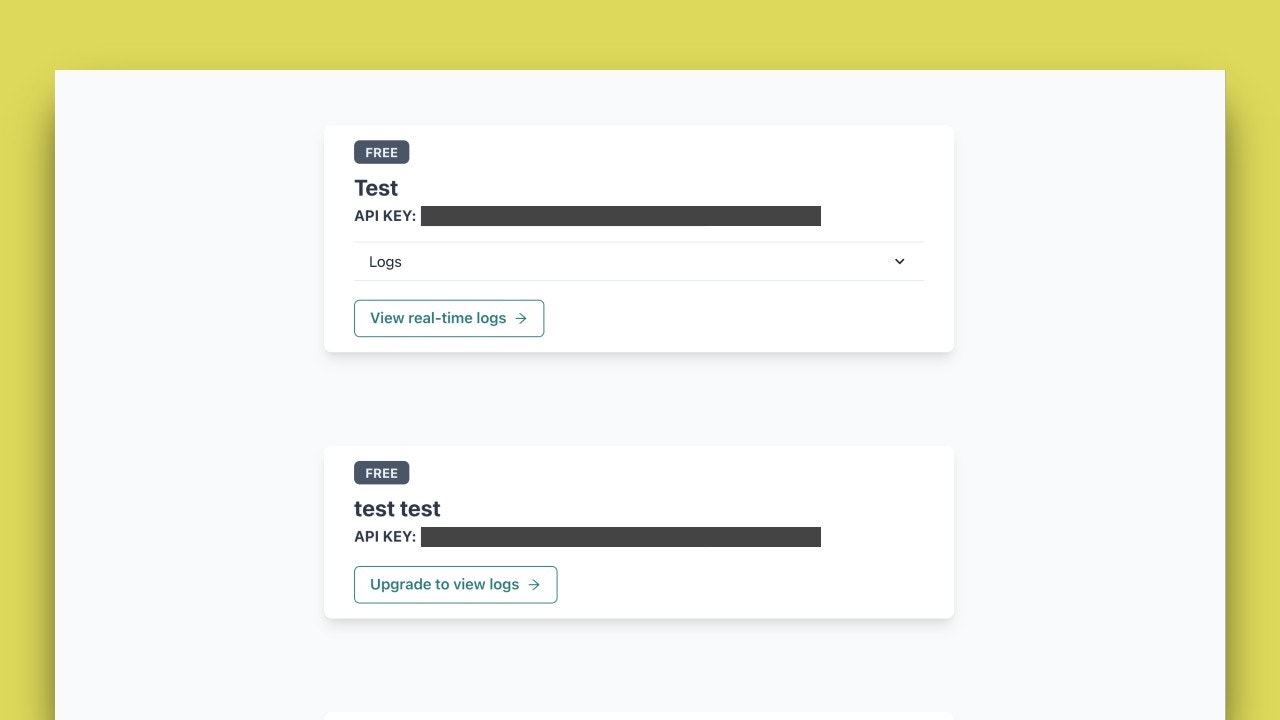 Logmyapp - analytics gallery image