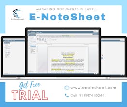 E-Notesheet gallery image