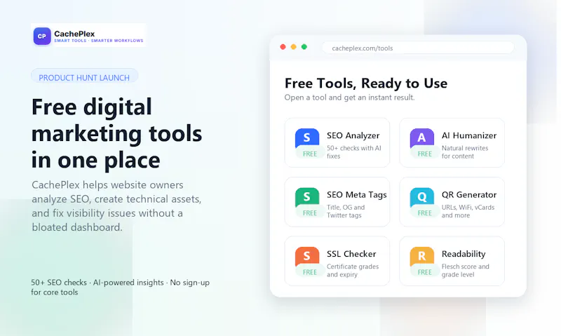 CachePlex screenshot 1