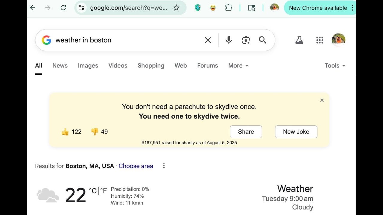 JokeTab Extension gallery image