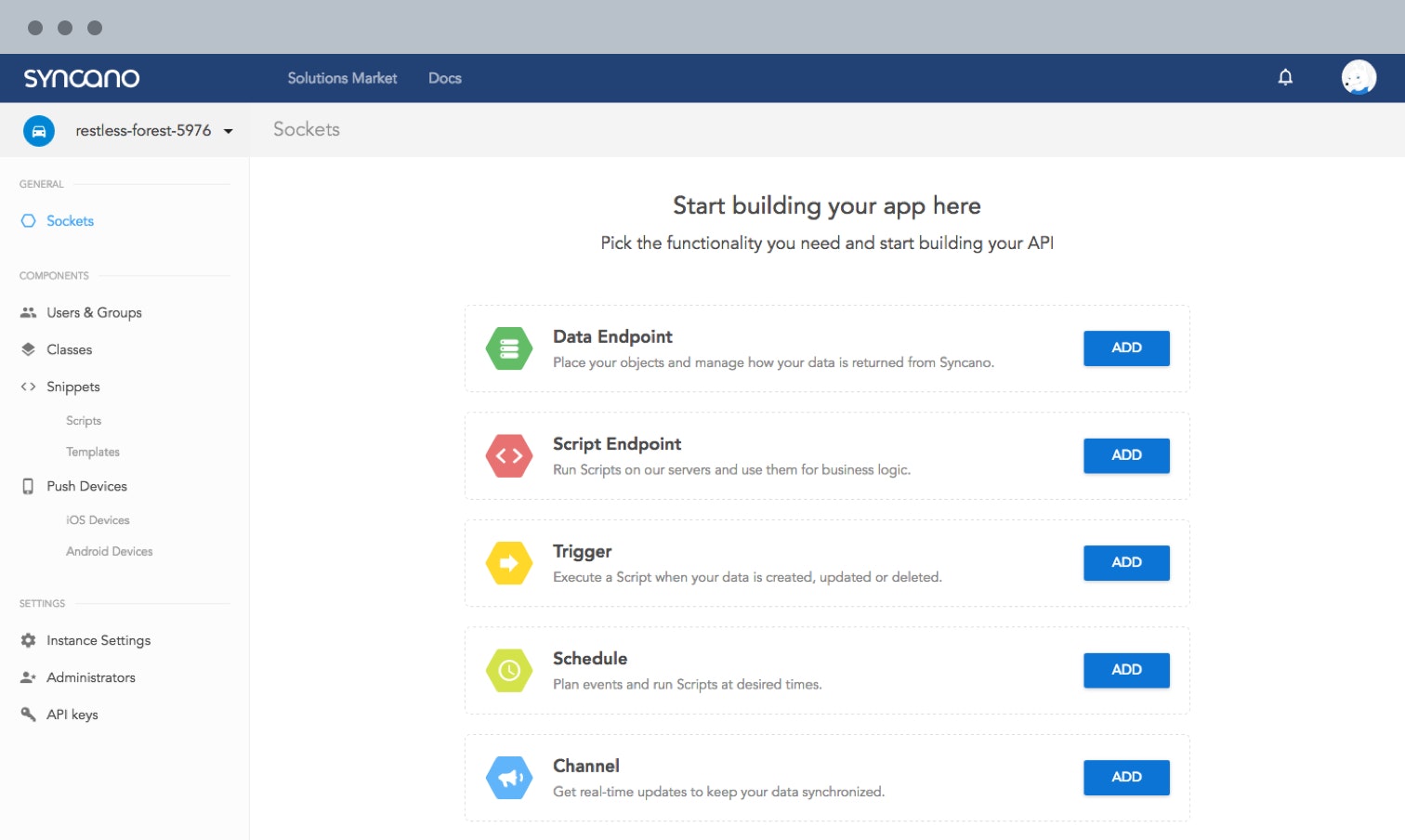 Syncano gallery image