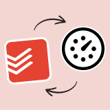 Todoist Time Tracking by Everhour logo