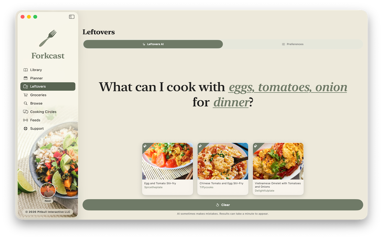 Forkcast - Premium Recipe Manager gallery image