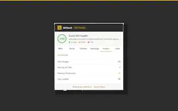 SEObolt SEO Checker (Chrome Extension) gallery image