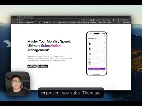 subs - tracking subscription gallery image
