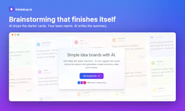 thinkdrop.io - idea boards with ai gallery image