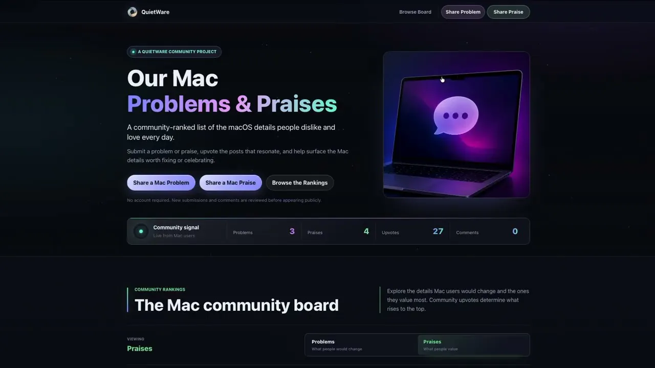 Our Mac Problems & Praises gallery image