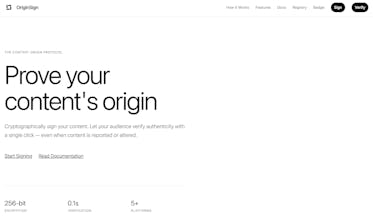 OriginSign gallery image