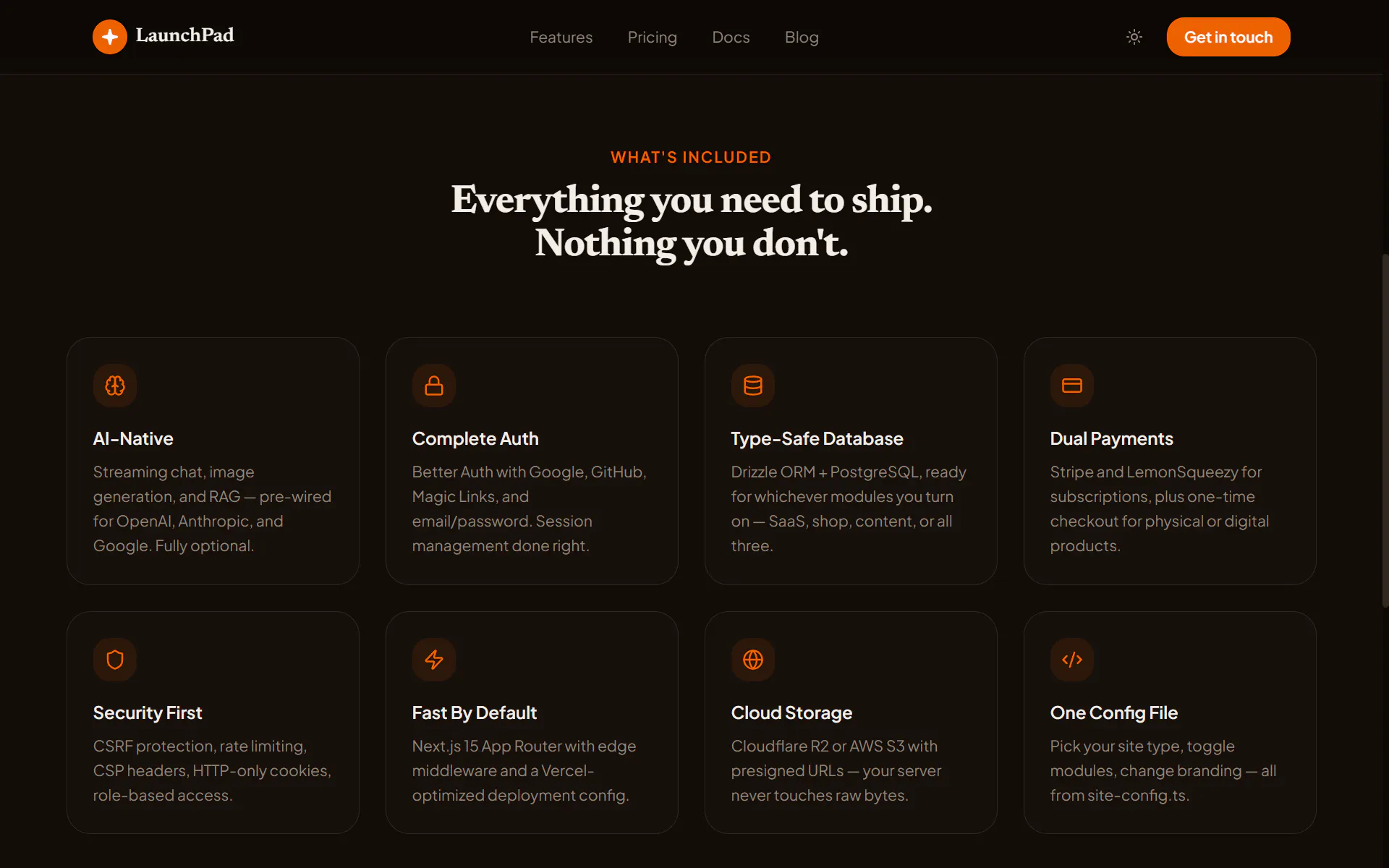 LaunchPad screenshot
