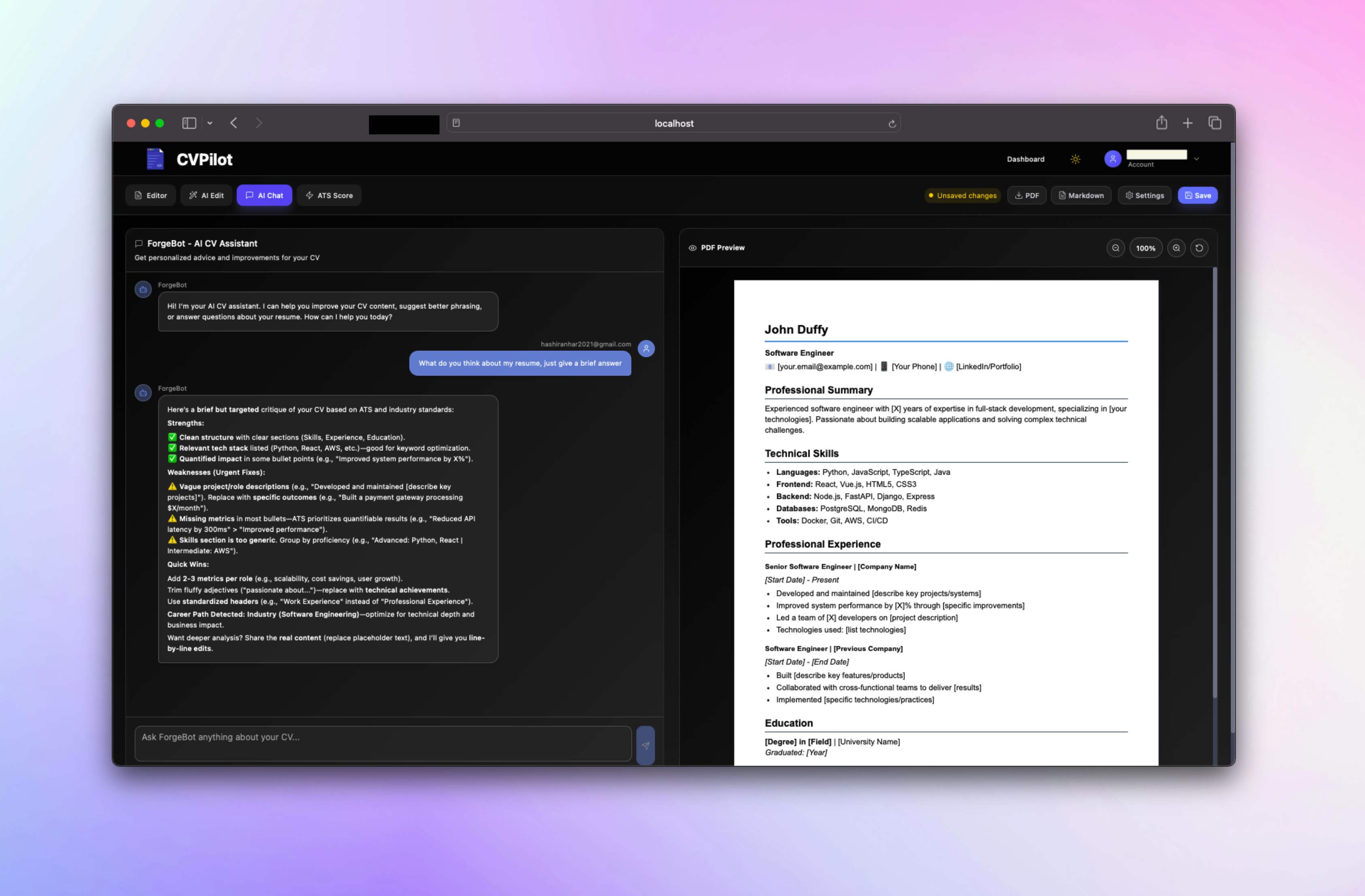 CVPilot media 1