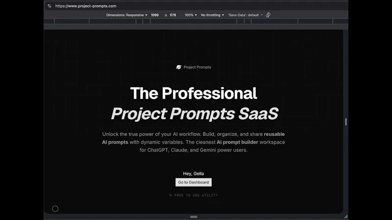 Dynamic Prompts screenshot 1 (video preview)