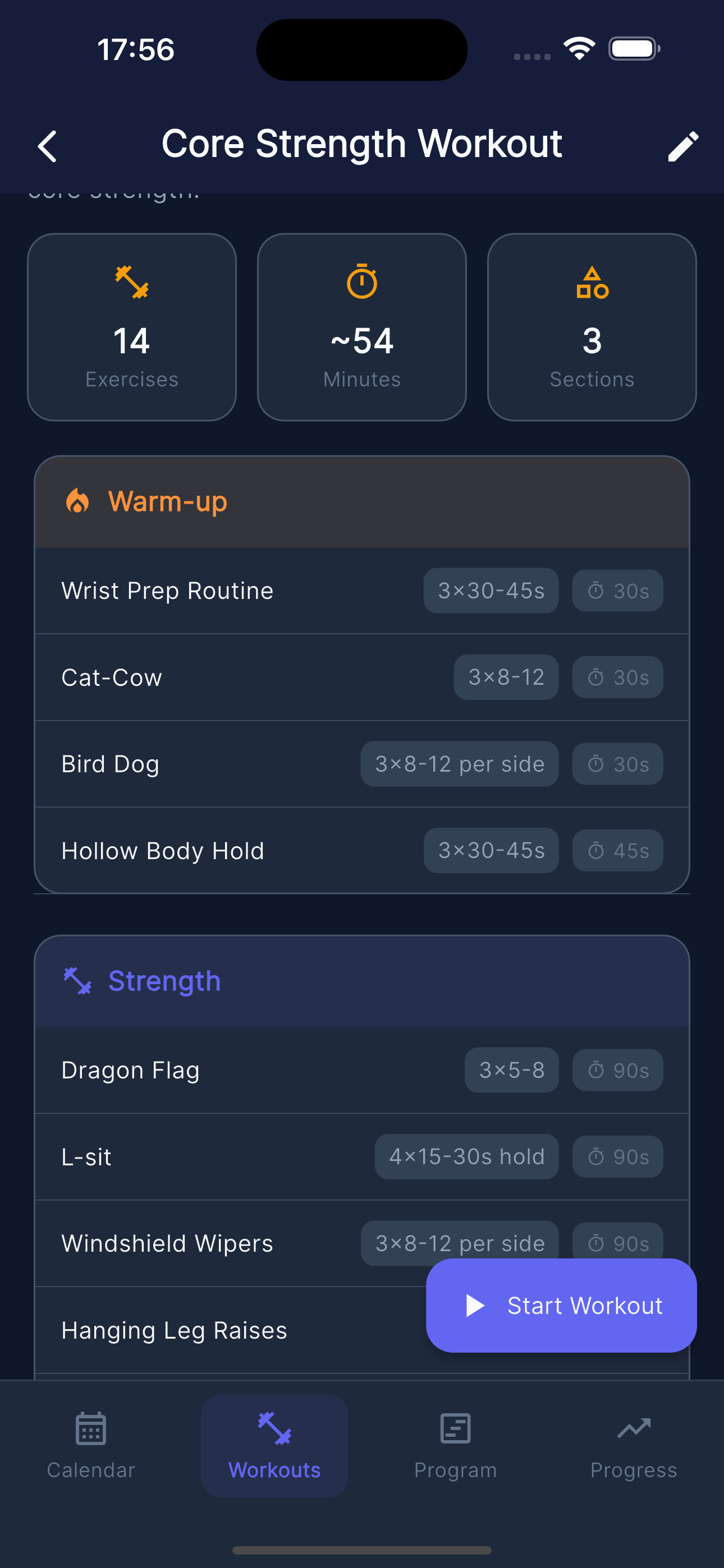 Grip Workout - Screenshot 3 showing product features and functionality