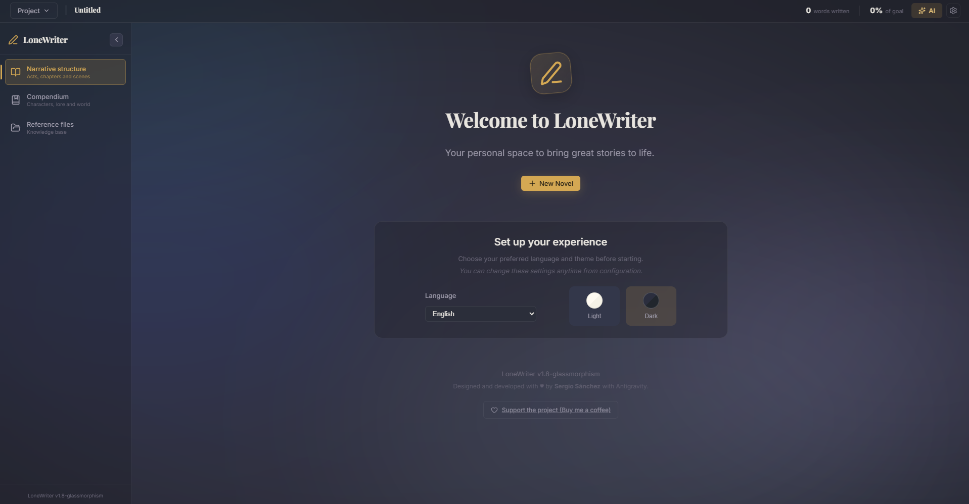 LoneWriter gallery image