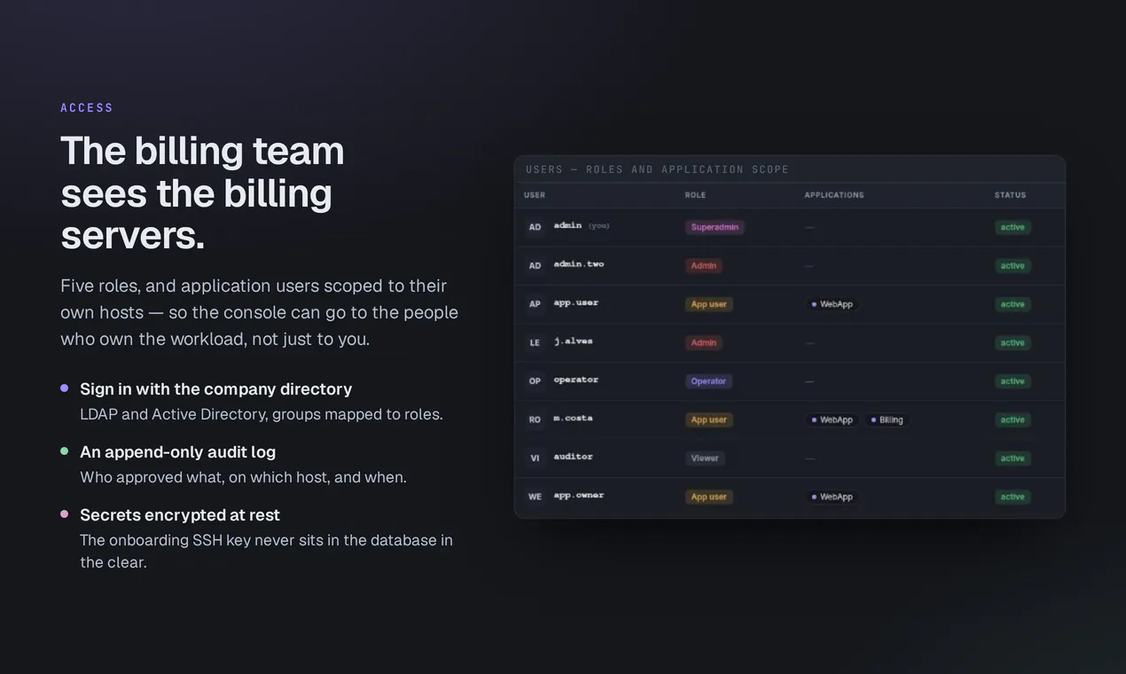 PatchWard — Linux Patching & Inventory gallery image